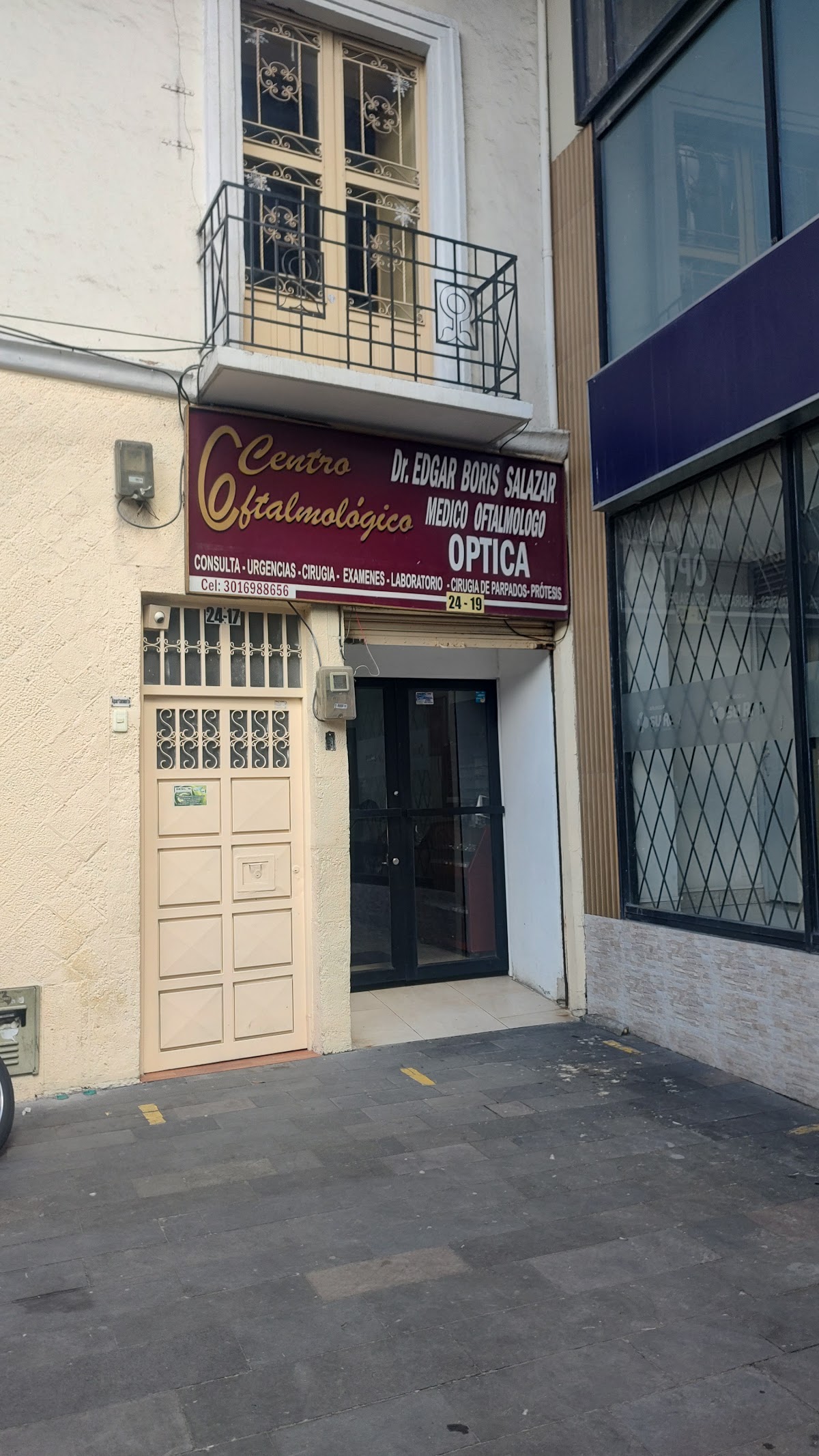 Centro Oftalmológico Dr Edgar Boris Salazar.