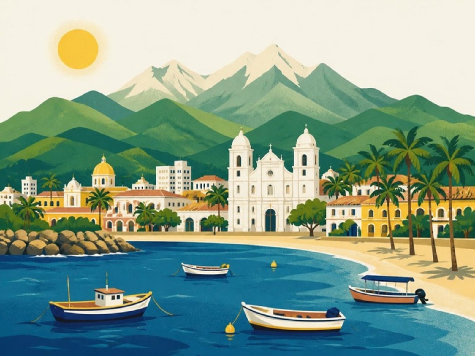 Illustration of Santa Marta