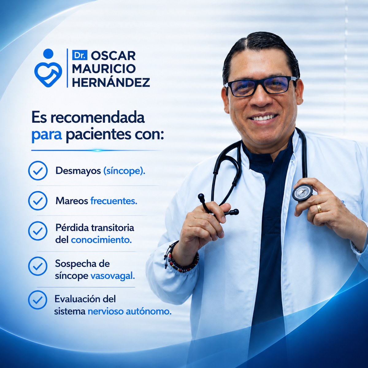 Dr. Oscar Mauricio Hernández Vásquez - Cardiología y Medicina Interna en Pereira photo 2